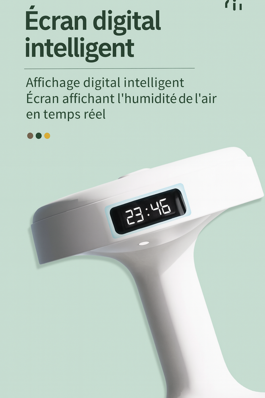 ZenMist™ – Humidificateur Anti-Gravité à Brume Relaxante et Design Futuriste